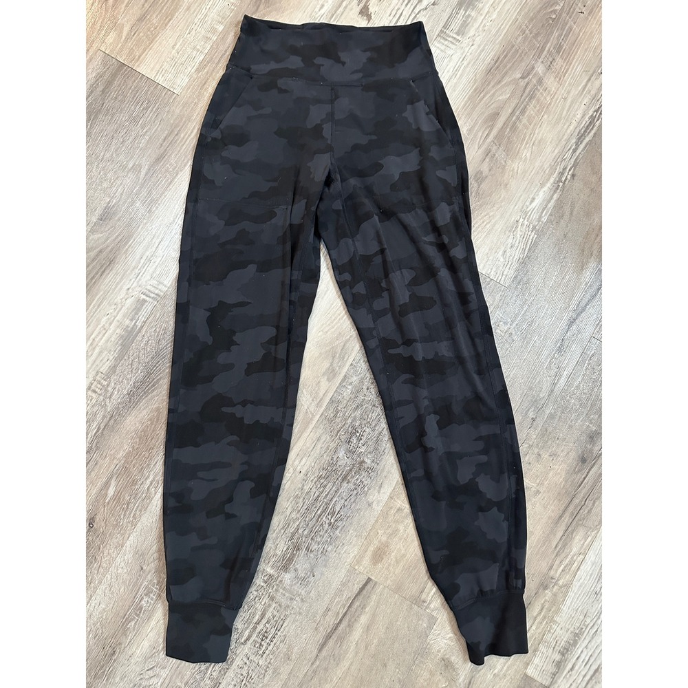 Lululemon Align Jogger Heritage 365 Camo Deep Coal Multi Size 4 High Rise